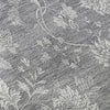 Piper Looms Mayfield Floral AMF681 Gray Machine Washable Area Rug Swatch Image