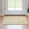 Piper Looms Mayfield Floral AMF681 Honey Machine Washable Area Rug Scatter Lifestyle Image Feature