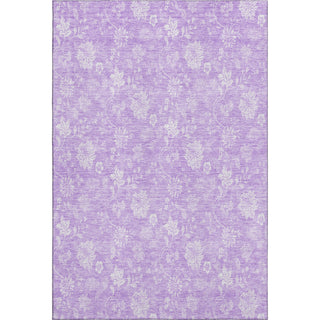 Piper Looms Mayfield Floral AMF681 Lilac Machine Washable Area Rug main image