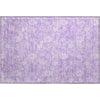 Piper Looms Mayfield Floral AMF681 Lilac Machine Washable Area Rug Scatter Main Image
