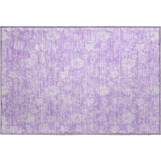Piper Looms Mayfield Floral AMF681 Lilac Machine Washable Area Rug Scatter Main Image