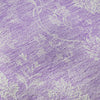 Piper Looms Mayfield Floral AMF681 Lilac Machine Washable Area Rug Swatch Image