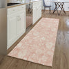 Piper Looms Mayfield Floral AMF681 Pink Machine Washable Area Rug Runner Lifestyle Image Feature