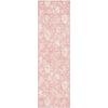 Piper Looms Mayfield Floral AMF681 Pink Machine Washable Area Rug Runner Main Image