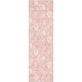 Piper Looms Mayfield Floral AMF681 Pink Machine Washable Area Rug Runner Main Image