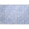 Piper Looms Mayfield Floral AMF681 Sky Machine Washable Area Rug Scatter Main Image