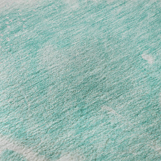 Piper Looms Mayfield Modern AMF682 Aqua Machine Washable Area Rug Swatch Image