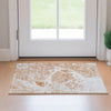 Piper Looms Mayfield Modern AMF682 Coral Machine Washable Area Rug Scatter Lifestyle Image Feature