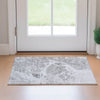 Piper Looms Mayfield Modern AMF682 Gray Machine Washable Area Rug Scatter Lifestyle Image Feature