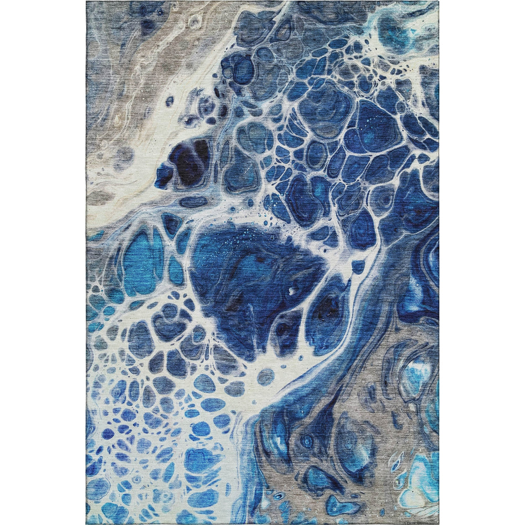 Piper Looms Mayfield Modern AMF682 Navy Machine Washable Area Rug main image