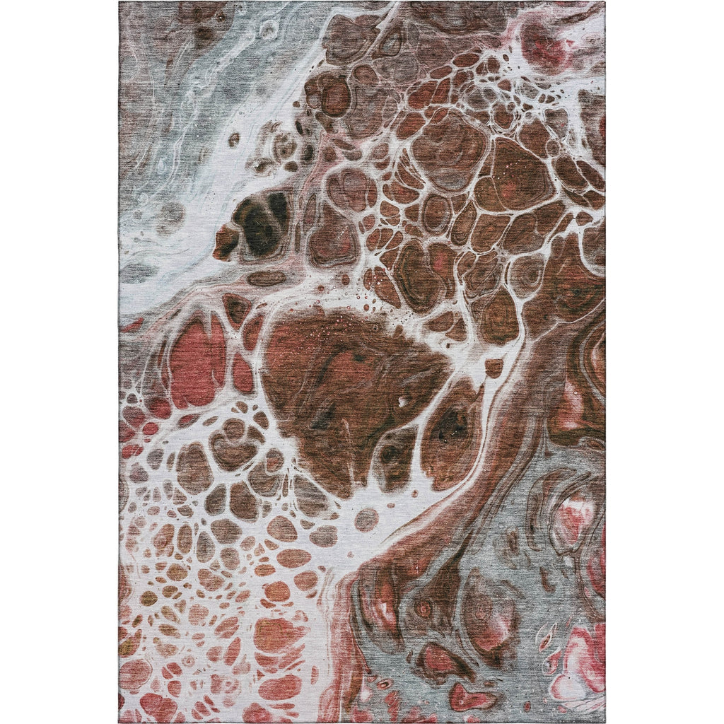 Piper Looms Mayfield Modern AMF682 Paprika Machine Washable Area Rug main image