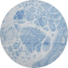 Piper Looms Mayfield Modern AMF682 Sky Machine Washable Area Rug Round Main Image