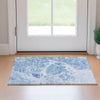 Piper Looms Mayfield Modern AMF682 Sky Machine Washable Area Rug Scatter Lifestyle Image Feature