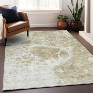Piper Looms Mayfield Modern AMF682 Taupe Machine Washable Area Rug Lifestyle Image Feature