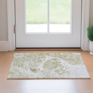 Piper Looms Mayfield Modern AMF682 Taupe Machine Washable Area Rug Scatter Lifestyle Image Feature
