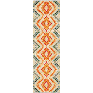 Piper Looms Mayfield Geometric AMF683 Beige Machine Washable Area Rug Runner Main Image