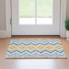 Piper Looms Mayfield Geometric AMF683 Ivory Machine Washable Area Rug Scatter Lifestyle Image Feature