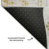 Piper Looms Mayfield Geometric AMF683 Pearl Machine Washable Area Rug Backing Image