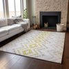 Piper Looms Mayfield Geometric AMF683 Pearl Machine Washable Area Rug Lifestyle Image Feature