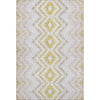 Piper Looms Mayfield Geometric AMF683 Pearl Machine Washable Area Rug main image