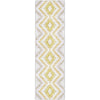 Piper Looms Mayfield Geometric AMF683 Pearl Machine Washable Area Rug Runner Main Image
