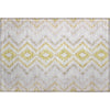 Piper Looms Mayfield Geometric AMF683 Pearl Machine Washable Area Rug Scatter Main Image