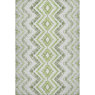 Piper Looms Mayfield Geometric AMF684 Aloe Machine Washable Area Rug main image