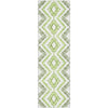 Piper Looms Mayfield Geometric AMF684 Aloe Machine Washable Area Rug Runner Main Image