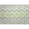 Piper Looms Mayfield Geometric AMF684 Aloe Machine Washable Area Rug Scatter Main Image