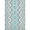 Piper Looms Mayfield Geometric AMF684 Teal Machine Washable Area Rug main image