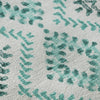 Piper Looms Mayfield Geometric AMF684 Teal Machine Washable Area Rug Swatch Image