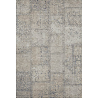 Piper Looms Mayfield Patchwork AMF685 Beige Machine Washable Area Rug main image