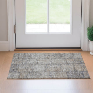 Piper Looms Mayfield Patchwork AMF685 Beige Machine Washable Area Rug Scatter Lifestyle Image Feature