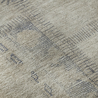 Piper Looms Mayfield Patchwork AMF685 Beige Machine Washable Area Rug Swatch Image