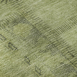 Piper Looms Mayfield Patchwork AMF685 Fern Machine Washable Area Rug Swatch Image