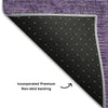 Piper Looms Mayfield Patchwork AMF685 Purple Machine Washable Area Rug Backing Image