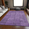Piper Looms Mayfield Patchwork AMF685 Purple Machine Washable Area Rug Lifestyle Image Feature