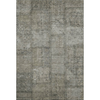 Piper Looms Mayfield Patchwork AMF685 Taupe Machine Washable Area Rug main image