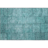 Piper Looms Mayfield Patchwork AMF685 Teal Machine Washable Area Rug Scatter Main Image