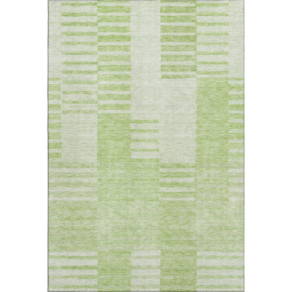 Piper Looms Mayfield Striped AMF686 Aloe Machine Washable Area Rug main image