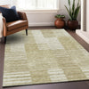 Piper Looms Mayfield Striped AMF686 Beige Machine Washable Area Rug Lifestyle Image Feature