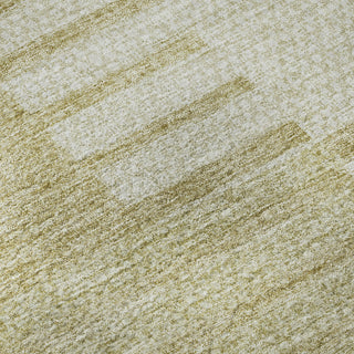 Piper Looms Mayfield Striped AMF686 Beige Machine Washable Area Rug Swatch Image