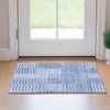 Piper Looms Mayfield Striped AMF686 Blue Machine Washable Area Rug Scatter Lifestyle Image Feature