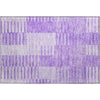 Piper Looms Mayfield Striped AMF686 Lavender Machine Washable Area Rug Scatter Main Image