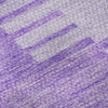 Piper Looms Mayfield Striped AMF686 Lavender Machine Washable Area Rug Swatch Image