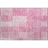 Piper Looms Mayfield Striped AMF686 Pink Machine Washable Area Rug Scatter Main Image