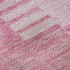 Piper Looms Mayfield Striped AMF686 Pink Machine Washable Area Rug Swatch Image