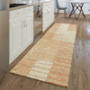 Piper Looms Mayfield Striped AMF686 Salmon Machine Washable Area Rug Runner Lifestyle Image Feature