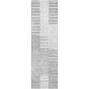 Piper Looms Mayfield Striped AMF686 Silver Machine Washable Area Rug Runner Main Image