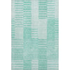 Piper Looms Mayfield Striped AMF686 Teal Machine Washable Area Rug main image